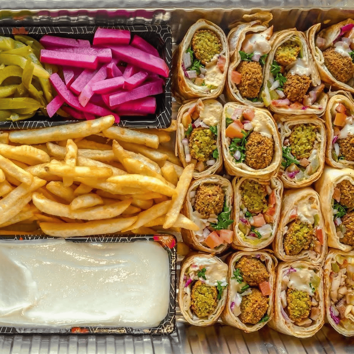 Falafel Family Plate